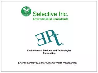Environmental Products and Technologies Corporation