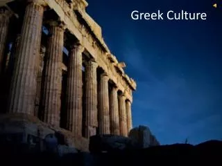 Greek Culture