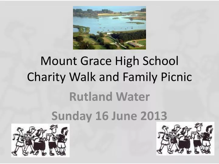 mount grace high school charity walk and family picnic