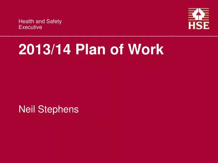 2013 14 plan of work