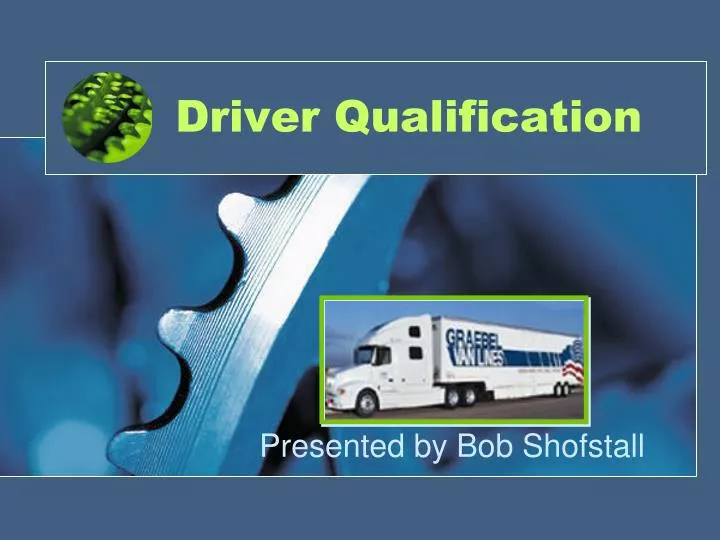 driver qualification