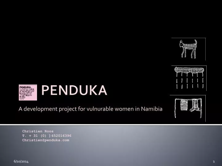 a development project for vulnurable women in namibia