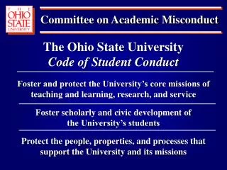 Committee on Academic Misconduct