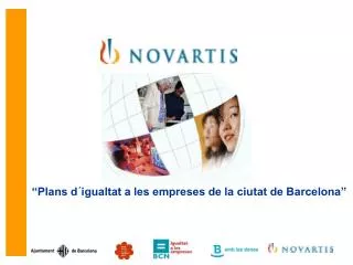 “Plans d´igualtat a les empreses de la ciutat de Barcelona”