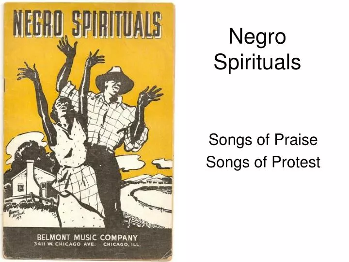 negro spirituals