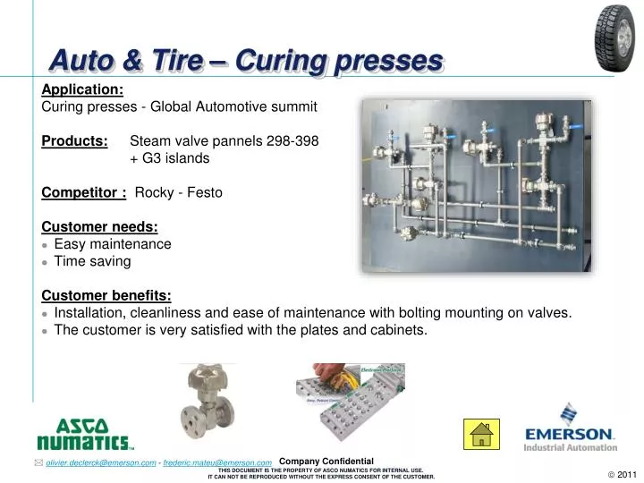 auto tire curing presses