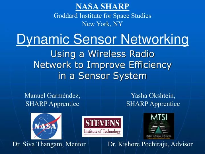 dynamic sensor networking