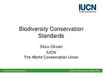 Biodiversity Conservation Standards - slide 1
