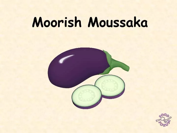 moorish moussaka