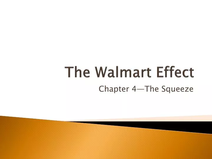 the walmart effect