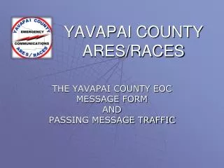 YAVAPAI COUNTY ARES/RACES