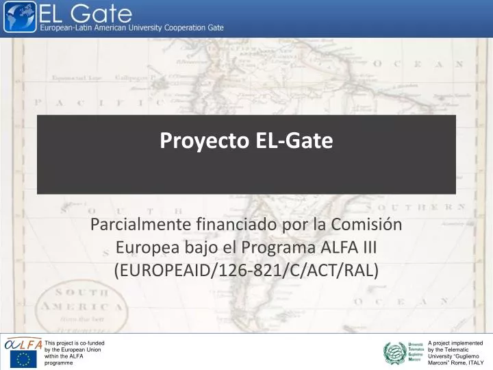 proyecto el gate