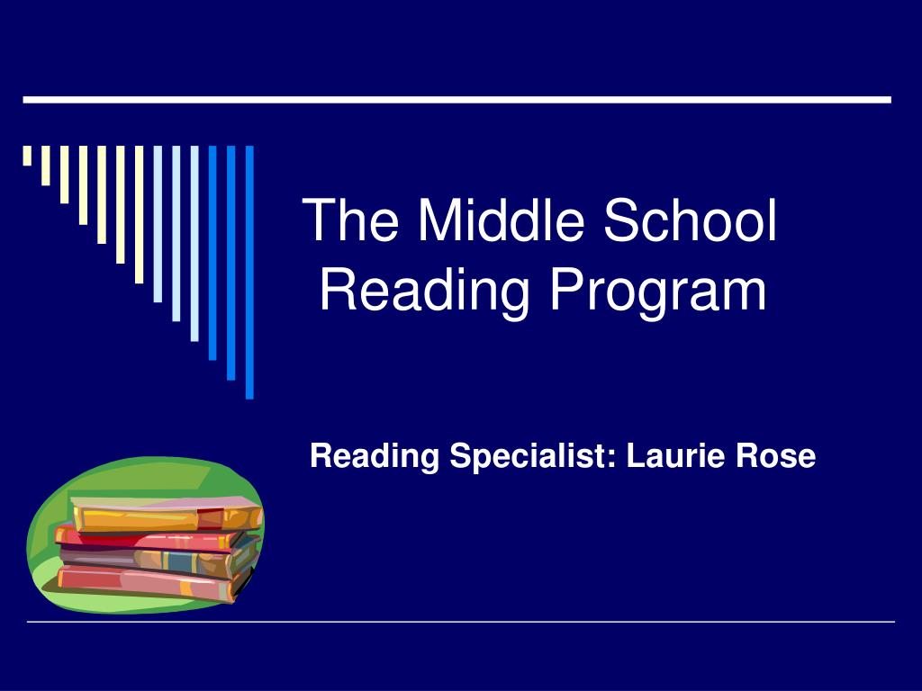 PPT - The Middle School Reading Program PowerPoint Presentation, free ...