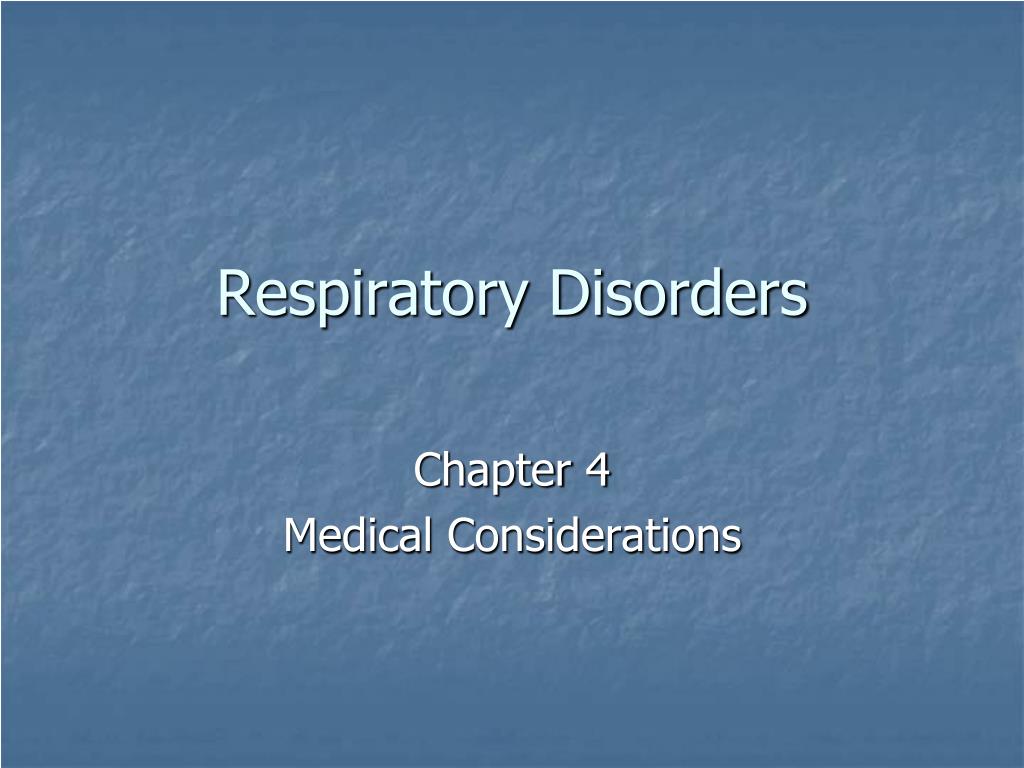 PPT - Respiratory Disorders PowerPoint Presentation, free download - ID ...