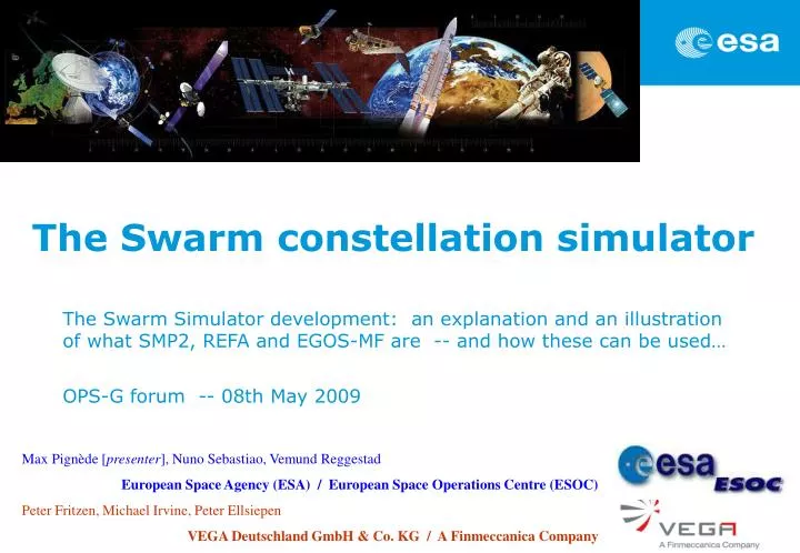 the swarm constellation simulator