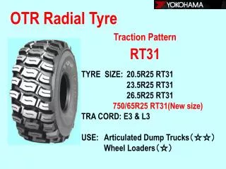 OTR Radial Tyre