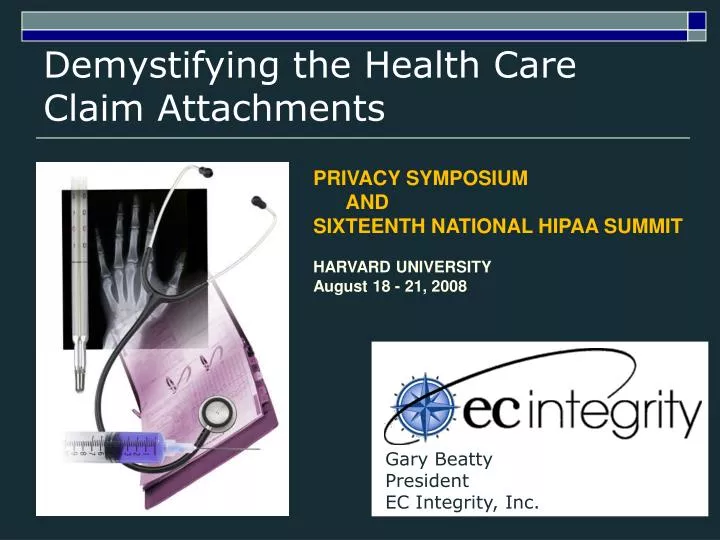 demystifying the health care claim attachments