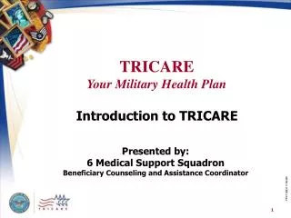 Introduction to TRICARE