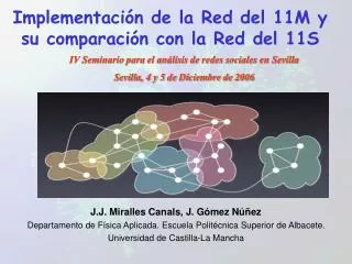 implementaci n de la red del 11m y su comparaci n con la red del 11s