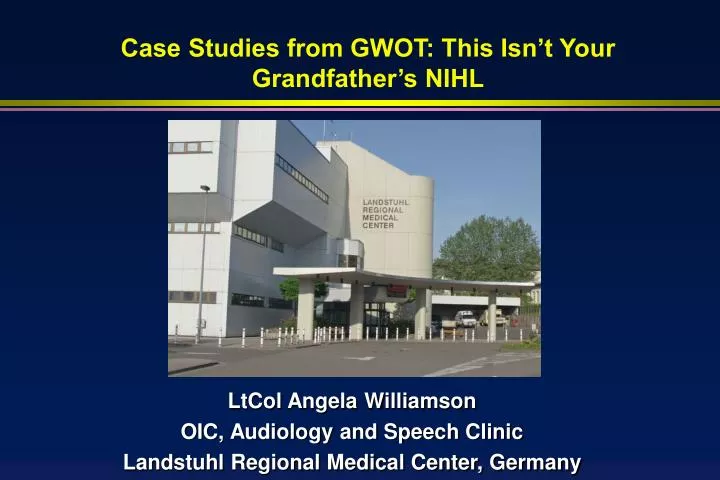case studies from gwot this isn t your grandfather s nihl