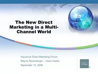 The New Direct Marketing in a Multi-Channel World