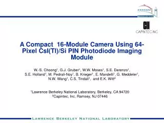 A Compact 16-Module Camera Using 64-Pixel CsI(Tl)/Si PIN Photodiode Imaging Module