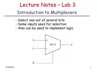 Introduction to Multiplexers