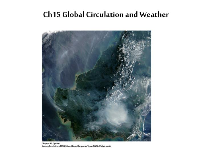 ch15 global circulation and weather