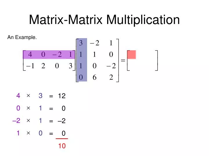 matrix matrix multiplication