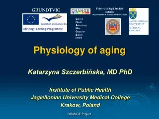 Physiology of aging