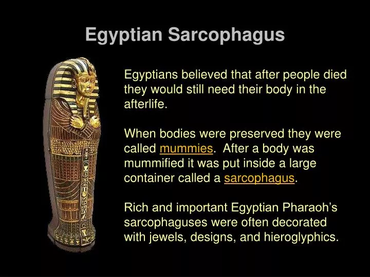 egyptian sarcophagus