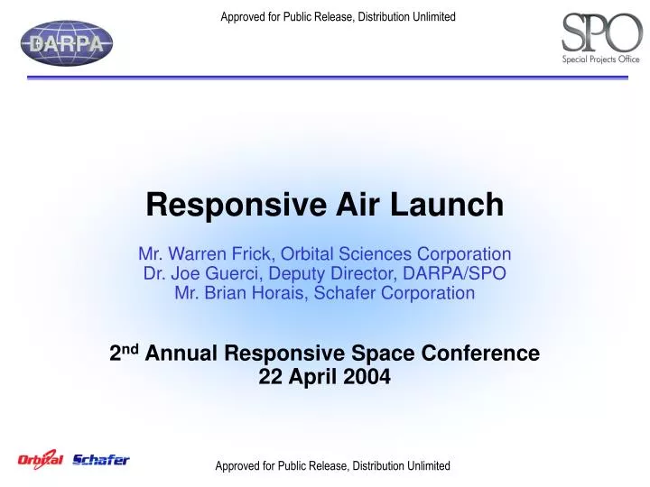 responsive air launch
