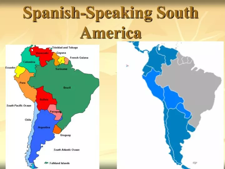 spanish speaking south america