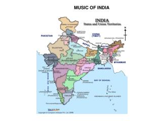 MUSIC OF INDIA