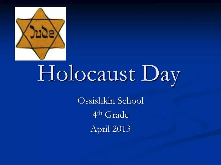holocaust day