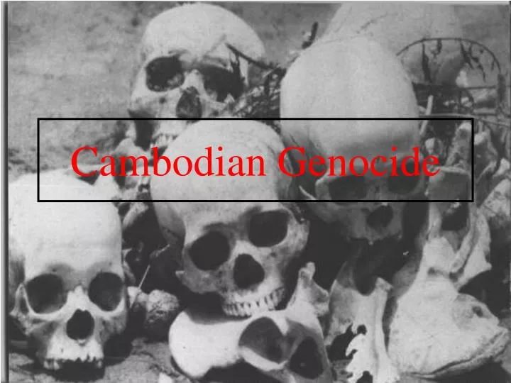 cambodian genocide