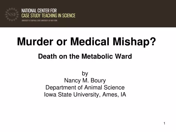murder or medical mishap