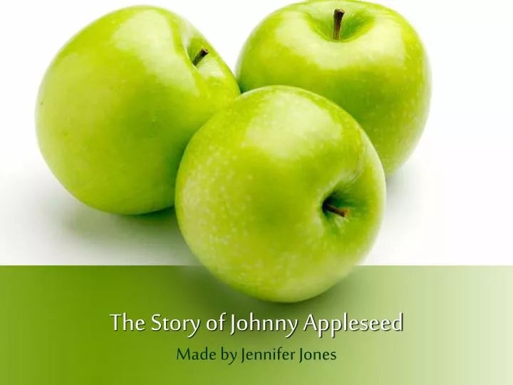 the story of johnny appleseed