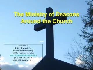 The Ministry of Deacons Around the Church