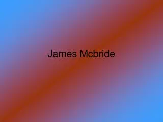 James Mcbride
