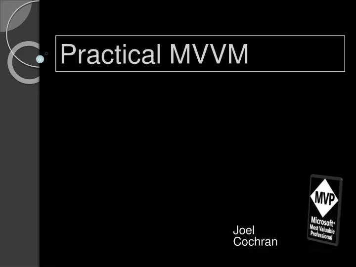 practical mvvm
