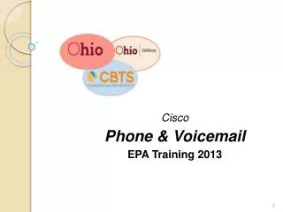 Cisco Phone &amp; Voicemail EPA Training 2013