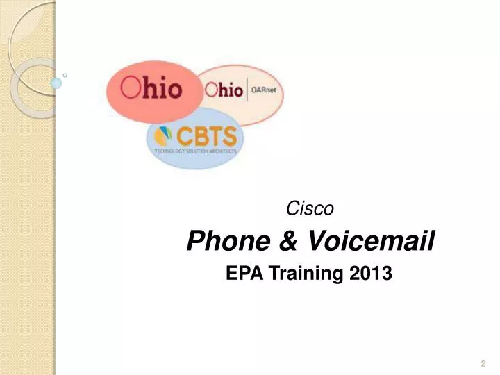 cisco phone voicemail epa training 2013