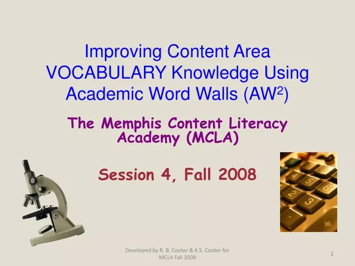 improving content area vocabulary knowledge using academic word walls aw 2