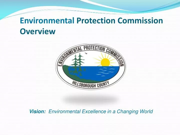 environmental protection commission overview