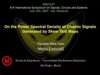 On the Power Spectral Density of Chaotic Signals Generated by Skew Tent Maps