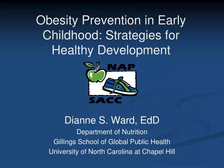obesity prevention in early childhood strategies for healthy development
