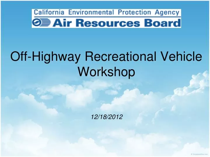 off highway recreational vehicle workshop