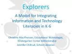 Explorers - slide 1