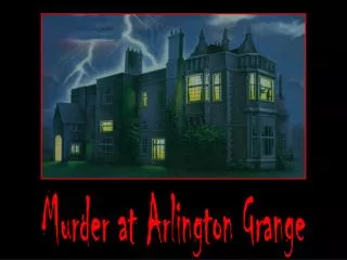 Murder at Arlington Grange